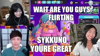 Miyoung plays Fall Guys with Sykkuno and Janet