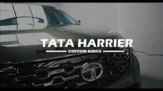 TATA HARRIER I PPF I 100% scratch proof PPF I ultra gloss I hydrophobic I custom kings I Bangalore