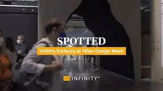 SPOTTED: Infinity Surfaces at Milan Design Week