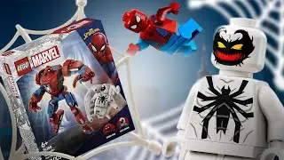 💭OБЗОР Lego MARVEL  Spider-man vs Anti-Venom. Мех Человека-паука против Анти-Венома 76308(НОВИНКА)