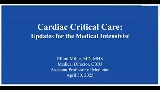 Yale PCCSM Grand Rounds - April 30, 2025