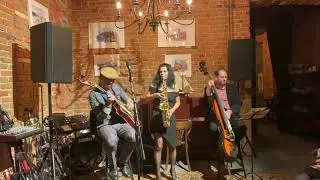 France in Jazz. Выборг. August Wahl Jazz Cafe. Макс Пинчук,Лада Попова,Дмитрий Борисов