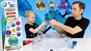 Beyblade Burst Распаковка и обзор Random Booster Vol. 9