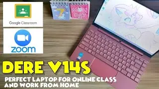 ДОСТУПНЫЙ ОНЛАЙН-КЛАСС И РАБОТА ИЗ ДОМА НА НОУТБУКЕ | DERE V14S