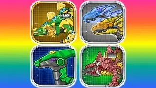 Steel Dino Toy: Mechanic Stegosaurus,Ankylosaurus,Raptor & Hadrosaurs - IOS Gameplay |Newbie Gaming