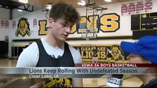 Undefeated Clear Lake Lions look to state tournament one game at a time