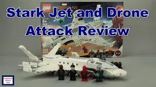 LEGO Stark Jet and Drone Attack review set 76130