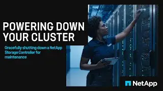 Maintenance Essential: Graceful shutdown of a NetApp Cluster