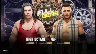 AEW: Fight Forever High Octane  continues  his road to elite, or he will in the next video 