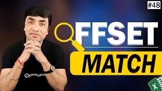Excel OFFSET + MATCH Function | How to use Offset Match Formula in Excel