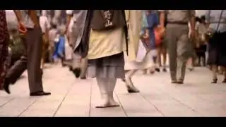 Japanese Zen monk preforming Kinhin