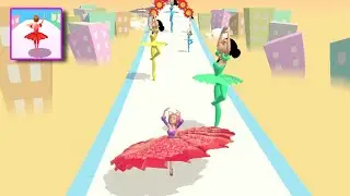 Battle Ballet  🩰💃👊🏻 All Levels Walkthrough Mobile Gameplay iOS,Android Update Game Max Level #shorts