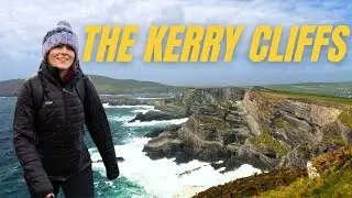 Ring of Kerry Drive Scenery in Ireland & Visiting THE KERRY CLIFFS! As good as the cliffs of Moher?