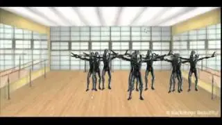 Alien dance class - An experiment with Kinect and Animata