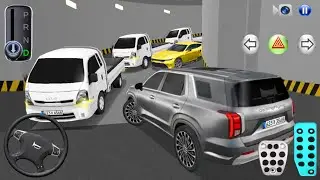 New Palisade car Stuck in Parking Garage - 3D Driving Class 2026 - 3D Driving Class Game - Car Game