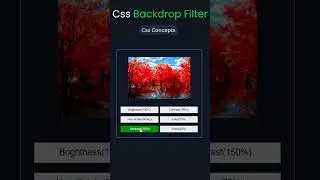 Css Backdrop Effect #css #csseffect #javascript