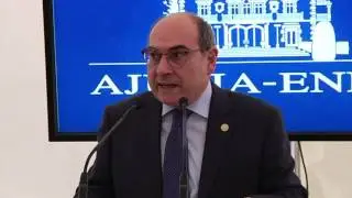 Eusko Jaurlaritza berria aurkezteko ekitaldia. Darponen hitzaldia
