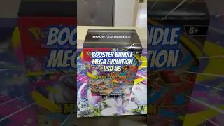 Mega Evolution Booster Bundle Opening #ptcg  #megaevolution  #pokemon #pokemontcg #boosterbundle