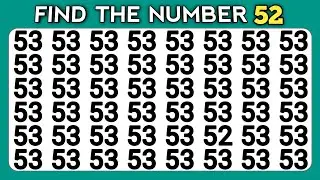 Test your visual Skills | Can You find the odd numbers and letters |Find odd one