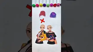 Kpop Demon Hunters Rumi Mira Card board puzzle #demonhunters #ytshorts #viral