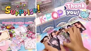 Unpack Fanmail from Asyaa | Unboxing K Pop Stuff