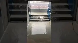 The New Spotify Camp Nou is flooding🚿💧😂