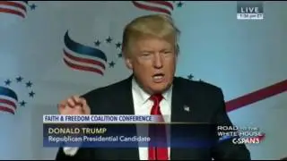 Donald Trump Faith & Freedom Conference FULL Speech