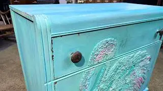 Ep. 158 Restoration of UGLY Painted FLAMINGO Antique DRESSER