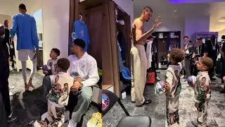 Дети Янниса были в ШОКЕ, увидев Уэмби: &laquo;Он огромный!&raquo; 😂