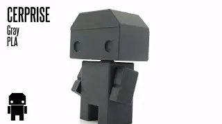 680 CERPRISE Gray PLA | 3D printed sample | #FilaMODE