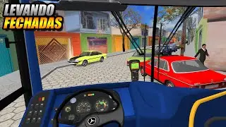 LEVANDO VARIAS FECHADAS NO TRANSITO DA CIDADE !!! VIDA DE COBRADOR EP60 - OMSI 2 - G27