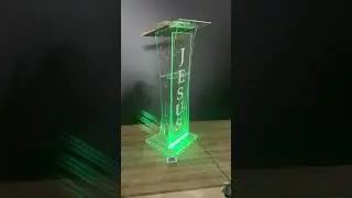 P&uacute;lpito de Acr&iacute;lico Barato Com Led para Igrejas - Grupo Betel