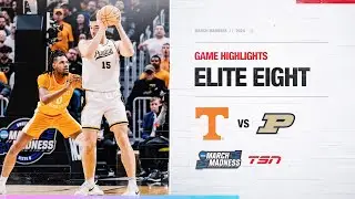 NCAA Men's March Madness Highlights: (2) Tennessee vs. (1) Purdue