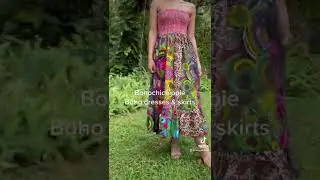 Mogulinterior Colorful Bohemian clothing and fun oversized dresses for daily wear or the holidays