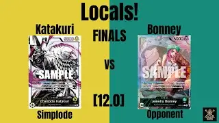 OP03 Y Katakuri is a BEAST in OP12! | Locals FINALS vs OP07 Bonney! | One Piece Card Game