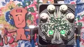 FuzzHugger (fx) AB-SYNTH fuzz pedal (dual footswitch!), synth, octave, bass, oscillation