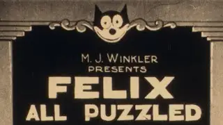 Felix All Puzzled (1924) Kodak Cinegraph Short | 16mm Film Scan