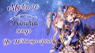 My top 10 Roselia songs