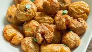 Crispy Aloo Tuk | Delicious Fried Potatoes | Sindhi Masala Aloo Tuk | Masala Fried Aloo
