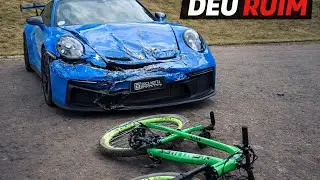 DESVIEI POR UM TRIZ! Quase bati no carro 😱
