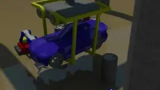 VIPER ASSEMBLY PLANT project (3D MAX)