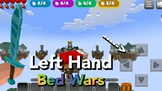 Realmcraft Bed Wars but, I play with my left hand (Inverted Control)