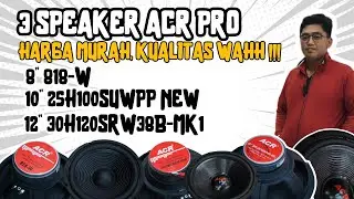 SPEAKER ACR PRO HARGA MURAH KUALITAS WAHHH‼️8