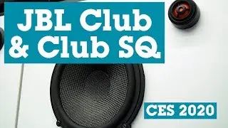 CES 2020: JBL Club and Club SQ car speakers | Crutchfield