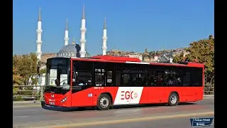 OTOKAR KENT LF.Gürültülü motor sesi.Trafikli ve önden yolculuk.Kodu 22 372.