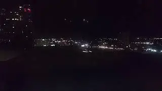 Tower of the Americas 700 foot elevator at night