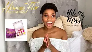 Hermosa Flor Cosmetics - Violet Eyeshadow Palette Review