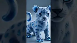 Starlight Panther, Sapphire Snow Leopard & Celestial Unicorn | 8K ASMR Paint Extrusion Animals