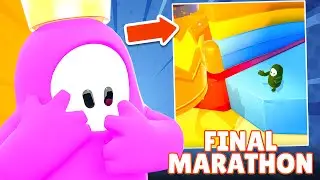 Fall Guys FINALS MARATHON MODE IS HERE - ⭐NEW Ranked LeaderBoard Customs Shows With Viewers!