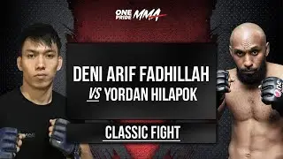 FULL TEKNIK BOSS !! DUEL DENI ARIF FADHILLAH VS YORDAN HILAPOK | CLASSIC FIGHT ONE PRIDE MMA